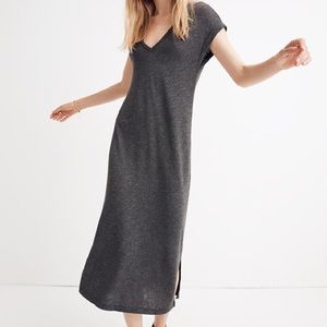 2/$20 V-Neck Muscle Midi Dress